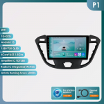 Hizpo 2din Android Autoradio jaoks Transit Tourneo Custom 2013-2021 autoraadio multimeedia videopleier GPS Navi peaseade Carplay DAB Auto 4G RDS FM SWC HC1 4Core 1G 32G AI