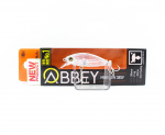 Jackall Abbey Minnow 38SF Floating Lure Plankton Clear (7435)