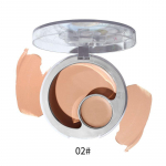 2 in 1 Concealer Foundation Cream to cover spots, dark circles, acne marks, tear groove repair, foundation