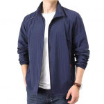 Meeste kiiresti kuivav hingav jope, krae pikkade varrukatega taskud, lukuga plekk, &uuml;hev&auml;rviline &otilde;uekalap&uuml;&uuml;gi spordiriided L