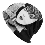 Jaapani manga &otilde;udus Tomie Junji Ito Skullies Beanies M&uuml;tsid Unisex Talvine soe kudumism&uuml;ts Hip hop kapotiga m&uuml;tsid v&auml;lisuusam&uuml;tsi Beanies Hat