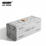 JAKEMY JM-8192 180-IN-1 T&auml;ppiskruvikeerajate komplekt Torx-piluga otsikud telefoni tahvelarvuti prillide parandamiseks K&auml;sit&ouml;&ouml;riistad valge