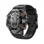 2023. aasta uus 1,39-tolline Bluetooth-k&otilde;ne nutikell meeste spordi- ja fitnessj&auml;lgija IP68 veekindel nutikell Androidile iOS 400 mAh Silicone band must