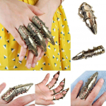 T&auml;iss&otilde;rmega gooti punksoomus Talon k&uuml;&uuml;nisroboti metallist soomusliiges&otilde;rmus none pronksi