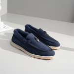 Seemisnahast jalatsid Rex Rabbit Hair Nahast talvekingad kontoris Super Comfort Lamedad kingad naistele LP 36