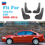 Poriklapid Volvo s40 poritiibadele volvo s40 porilaud pritsmekaitse Porilaud S40 porilaudade autotarvikud eesmine taga 4 tk 2008-2014 S40 black