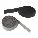 Kaks rulli 2cm Elastne Flat Bias K&ouml;itmine Riietus &Otilde;mblemine Punutud k&ouml;is