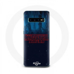 &Uuml;mbris Samsung Galaxy s10 pluss Stranger Thingsi 2. hooaja logo jaoks