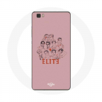 &Uuml;mbris Huawei P8 Elite 5. hooaja plakatitegelaste Fanart logo jaoks