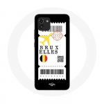 Coque Samsung Galaxy A03 Billet d'avion Bruxelles Belgique
