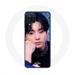 &Uuml;mbris Samsung Galaxy A12 Bangtan Sonyeondan 7 Fates Chakho jaoks, millel on BTS Jungkook Fanart