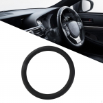 Car Silicone Steering Wheel Cover Protection All Seasons Convenient Installation 15 inch Sleeve beež