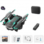 Uus S6 HD drooniga aerofotograafia takistuste v&auml;ltimine neljakopteriga helikopteriga kaugjuhtimispult drooni m&auml;nguasja kaugjuhtimispuldiga lastele m&otilde;eldud lennuk 1 battery roheline