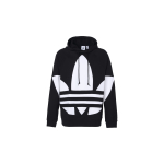 adidas Big Trifoil Pullover Kapuutsiga Must/Valge Meeste Streetwear FM9908 XS white
