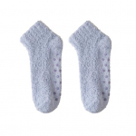 1 paar naiste sokke paksendatud elastsed libisemisvastased keskmise toruga libisemisvastased p&otilde;hjaga &uuml;hev&auml;rvilised p&otilde;randasokid soojad pehmed, higi imavad, ilma Ddorita naiste talvesokid hall