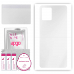 apgo Ultra Clear Protective Skin Sticker for the back compatible with Motorola Moto G Power 5G, Wrap Film, Hydrogel Film, Flexible, Soft TPU with posi