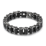 Euroopa ja Ameerika Jalgratta K&auml;ev&otilde;rud, Titaanterasest Personaliseeritud Meeste Mootorratta Keti Aksessuaarid 11mm20cm gray