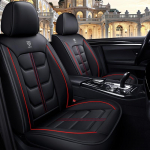 Viieistmeline autoistme kate, universaalne k&otilde;ikideks aastaaegadeks, t&auml;ielikult &uuml;mbritsetud, kulumiskindel PU-nahast istmekate, mugav, kergesti puhastatav padjakate