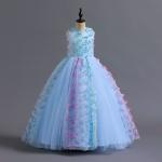 T&uuml;drukute pulmakleit, pitsipidu, t&uuml;llprintsessi s&uuml;nnip&auml;evakleidid, lastekleidid, riided 110cm &scaron;ampanjav&auml;rvi