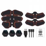 Elektriline EMS ABS k&otilde;hulihaste toonik puusatreener Lihasstimulaator Kodu j&otilde;usaal Kaalulangus Vibreeriv keha salendav meestele Naised