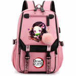 Anime Demon Slayer seljakott naistele l&otilde;uendist s&uuml;learvutikott tagasi kooli seljakott teismelisele t&uuml;drukule poisile koolikott meestele naistele reisikott