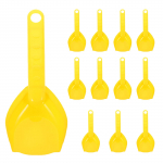 Laste v&auml;ikesed rannalabidad lastele &otilde;ues v&auml;ikelaste m&auml;nguasjad Liiv 6-10 Liivakasti kaevamine Vanus 4-8 kollane