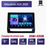 Mitsubishi ASX 2020 jaoks autoraadio multimeedia videopleier navigatsioon GPS Carplay Android 2din 4+64GB 2+32GB