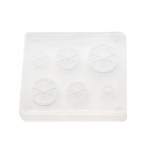 Sidruni silikoonvorm Trendikas kristall-epoksiidvorm L&auml;bipaistvad vormid k&auml;sit&ouml;&ouml;ks K&auml;sitsi valmistatud ehete tarvikute vorm