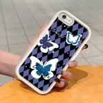 Pehme silikoonist ruudukujuline redelprintimismuster telefoni korpus, t&auml;iskaanega kaamera p&otilde;rutuskindel kaitse kummist &uuml;mbris iPhone Infinix Tecno OnePlus jaoks iPhone XS MAX pruun