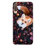 Korpused Samsung Galaxy A7 2018 kaanele, silikoonv&auml;rviline telefoni&uuml;mbrise kate Samsung A7 2018 A750 A750F 6,0-tollise kaitsekesta jaoks Samsung A7 2018 A750