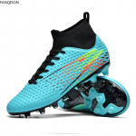 31-46 meeste suured k&otilde;rged jalgpallijalatsid, pika k&uuml;&uuml;nega libisemisvastased TPR kunstmuru laste jalgpallisaapad 31 ts&uuml;aan