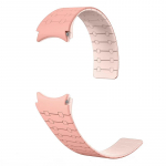 20 mm silikoonist magnetrihm Samsungi k&auml;ekellale Galaxy4 6 Classic 43 mm 47 mm 42 46 mm 6 5 4 44 40 mm ilma vahedeta rihm 5Pro 45 mm k&auml;ev&otilde;ru Watch 6 Classic 43mm pruun