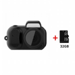 Ekraaniga minikaamera siseruumides kodu v&auml;ljas Sport HD 1080p kaasaskantav vintage v&auml;ga v&auml;ike kaamera videosalvesti tugi TF-kaart + 32G TF card