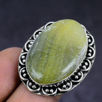 Bumble Bee Jasper Gemstone 925 Sterling Silver gift Jewelry Ring Size 7 c3a85
