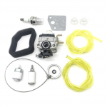 Karburaator koos k&uuml;tusetoru k&uuml;tusefiltri &otilde;hufiltri reguleerimist&ouml;&ouml;riistaga, mis &uuml;hildub trimmeritega RY252CS RY251PH 75306258A