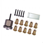 Hand Rivet Nut Tool Drill Adapter Easy to Use Portable Insert M3 M12 Replacement M4