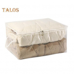 Topeltt&otilde;mblukuga tekikott, suure mahutavusega l&auml;bipaistev disain, veekindel, h&otilde;lpsasti puhastatav korduvkasutatav niiskuskindel hoiukott M