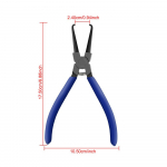 K&uuml;tusevooliku liitetangid K&otilde;rgs&uuml;sinikterasest Kvaliteetsed vuugi kinnitustangid Toru pandla eemaldamise nihik sobib autode s&otilde;idukit&ouml;&ouml;riistadele