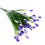 1 tk Kunstlik Gypsophila Calla Liiliad Lilled Taim Pulmapeo Kodukaunistus oranž