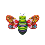 Metallist Mesilase Seinakujundus, Mesilase Aia Lille Seinakunsti Kaunistused, V&auml;litingimustes Riputatav Mesilase Terrassi Dekoratsioon