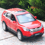 1/32 HONDA CRV maastur Sulamist Automudel Diecast Metallist M&auml;nguautod Automudeli Simulatsioon Heli ja Valgus Kollektsioon Laste M&auml;nguasi Kingitus punane