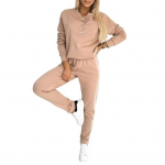 2 tk/komplekt Naiste &uuml;lemised p&uuml;ksid, &uuml;likond, n&ouml;&ouml;biga, kaunistus, kaelus, pikad varrukad, &uuml;hev&auml;rviline kampsun, elastne v&ouml;&ouml;p&uuml;ksid, igap&auml;evaseks kandmiseks spordiriietus s&uuml;gis-kevad M must