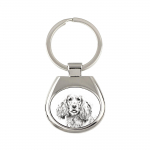English Cocker Spaniel - keychain with a dog, keychain with a print, personalized pendant from the Art-Dog brand