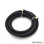 3 meetrit AN4/AN6/AN8/AN10/AN12 universaalne auto k&uuml;tusevoolik, &otilde;li gaasitoru nailon terasest punutud torujuhtme radiaatori pidurivoolik k&uuml;tusetorud AN6-3M