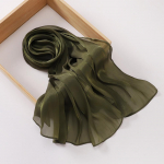 Hingav ja lahe Island Satin Smooth Crepe Long Sall Bright Silk Sall Peasall 70*175CM