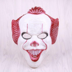 Halloweeni maskid Horror Kloun Mask PVC Cosplay Peo Rekvisiidid Maskeraadid Lavaetendused Reivifestivali Peol Clubwear Kloun Cosplay mask