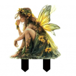 Haldja lillepoti kaunistus Akr&uuml;&uuml;l haldja kujukeste istutuspaneel Bohemian Fairy lillepoti kaunistus K