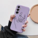 Hand Lines pehme silikoon&uuml;mbris Xiaomi Redmi Note 13 Pro 13C Poco C65 Samsung A35 A55 M35 Huawei Honor 200 iPhone kaamera kaitsev p&otilde;rutuskindel kate Samsung Galaxy S20