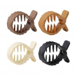 4 tk Pandlaga juuksen&otilde;elad Libisemisvastased hambad K&otilde;rged hobusesabadega juuksehoidja Tugev metallist vedruga plastist hobusesabahoidja Bowknot