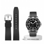 Klassikaline kummist rihm Seiko Citizen Omega kiirkinnitusega kellarihmale 20mm 22mm 24mm silikoonist Tropic nutikellarihm 24mm